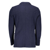 Gant Blue Wool Men Jacket